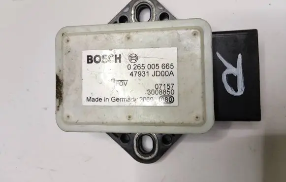Nissan Qashqai ESP acceleration yaw rate sensor 0265005665 47931JD00A 702875598