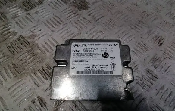 Hyundai Kona I Airbag control unit/module 95910K4200 A012B635 K4200NZL118682