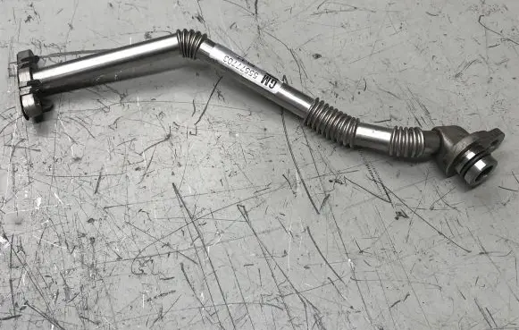 Opel Astra J EGR valve line/pipe/hose 55577703