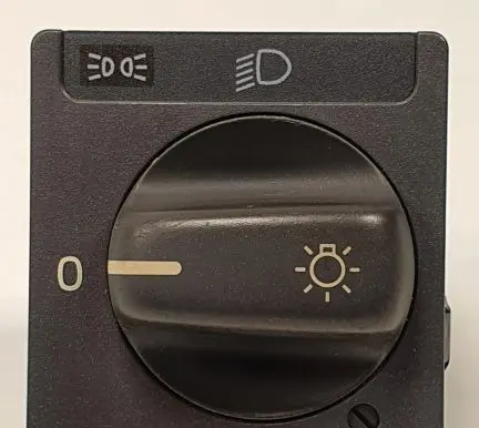 Volvo C70 Light switch 7923