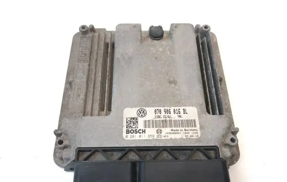 Volkswagen Touareg I Engine control unit/module 070906016BL 0281011859