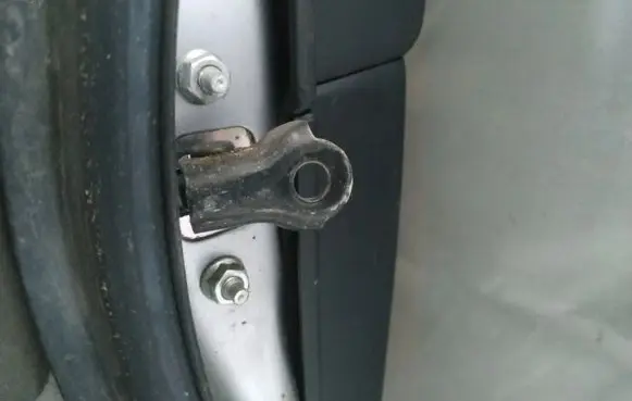 Subaru Outback Rear door check strap stopper