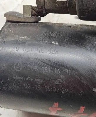 Mercedes-Benz A W168 Starter motor 1005821986