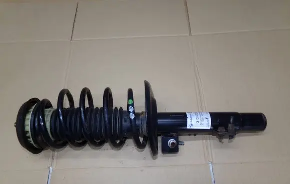 Peugeot 207 Front shock absorber with coil spring 