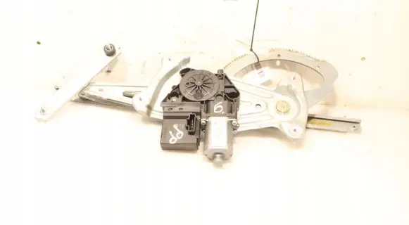 Renault Megane III Front window lifting mechanism without motor 807301396R