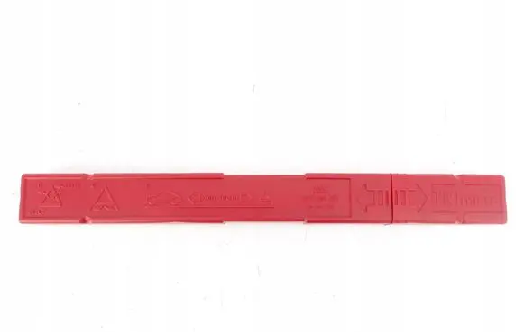 Volkswagen PASSAT B7 Emergency warning sign 8D9860251B