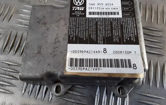 Volkswagen PASSAT B6 Airbag control unit/module 5N0959655A 19H13S1815