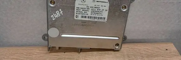 Mercedes-Benz E W211 Bluetooth control unit module A2118702726 UH03MM01PV DM70206741