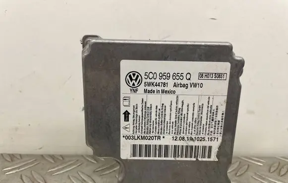 Volkswagen Beetle A5 Airbag control unit/module 5C0959655Q