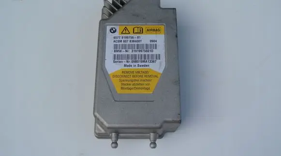BMW 5 F10 F11 Airbag control unit/module 9199756
