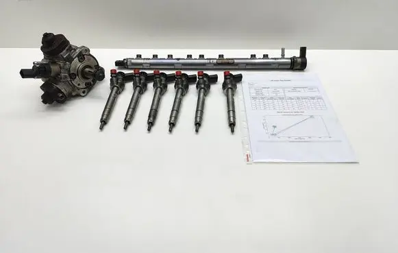 BMW 5 F10 F11 Fuel injection system set 7810702 781070202 0445110382