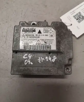 Citroen C4 I Airbag control unit/module 9653493780 603726100 216102810