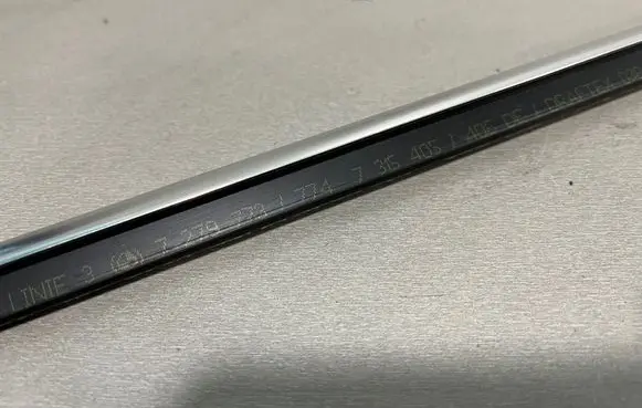 BMW 4 F32 F33 Front door glass trim molding 736405 7279773
