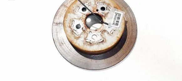 Toyota Avensis T250 Rear brake disc neventiliuojamas