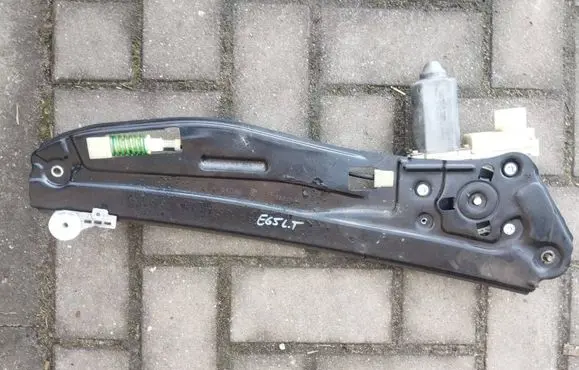 BMW 7 E65 E66 Rear door window regulator with motor 0206008001 5WK1052 06A1804