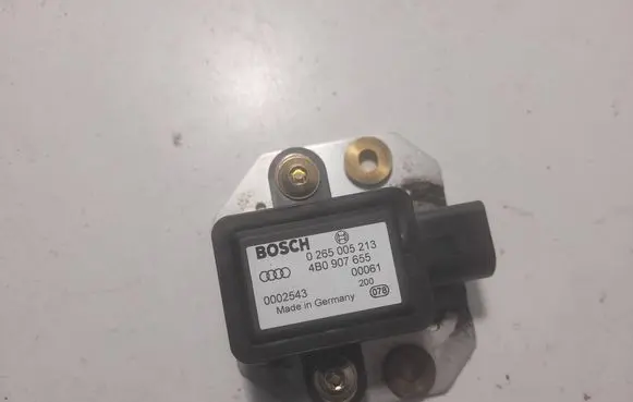 Audi A6 S6 C5 4B ESP acceleration yaw rate sensor 4B0907655 0002543 0265005213