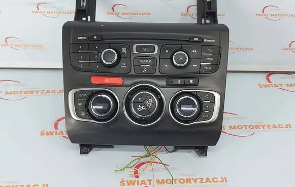 Citroen DS4 Climate control unit 9666027777