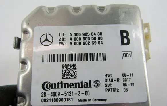 Mercedes-Benz C W204 Other control units/modules a0009050438