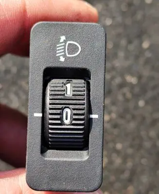 Mini One - Cooper R50 - 53 Headlight level height control switch 8360460 21323000 259160D