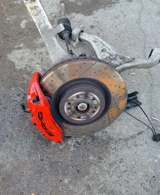 Mercedes-Benz GLE AMG (W166 - C292) Front wheel hub spindle knuckle