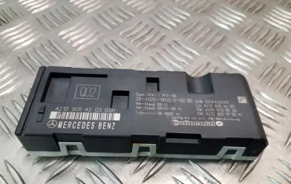 Tailgate/trunk control unit/module