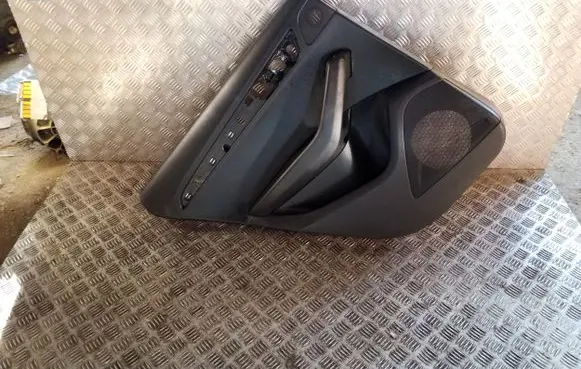 Rear door card panel trim
