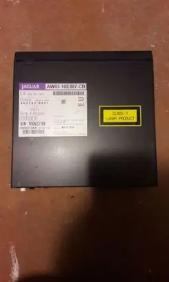 Jaguar XF X250 Navigation unit CD/DVD player AW8310E887CB AW8310E887CCE AW8310E887CC