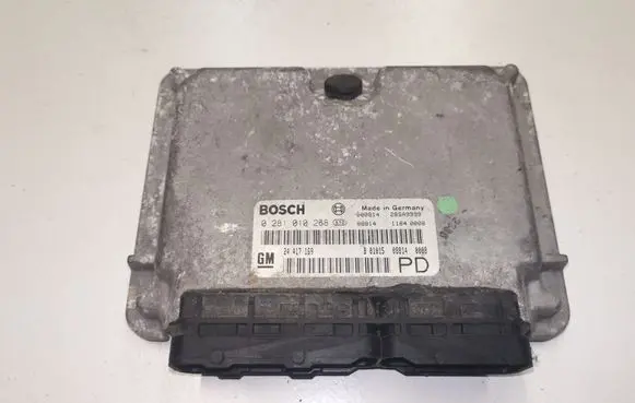 Opel Zafira A Engine control unit/module 0281010268 24417169