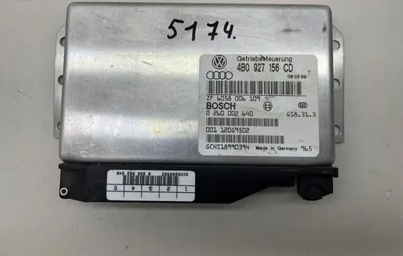 Audi A6 S6 C5 4B Gearbox control unit/module 4b0927156cd