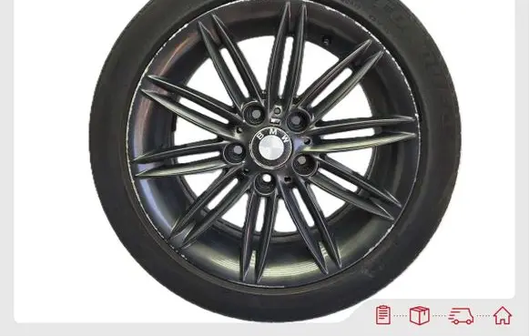 BMW 3 E90 E91 R17 alloy rim 36118036937 8036937
