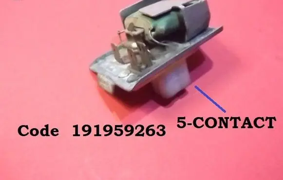 Seat Toledo I (1L) Heater blower motor/fan resistor 191959263