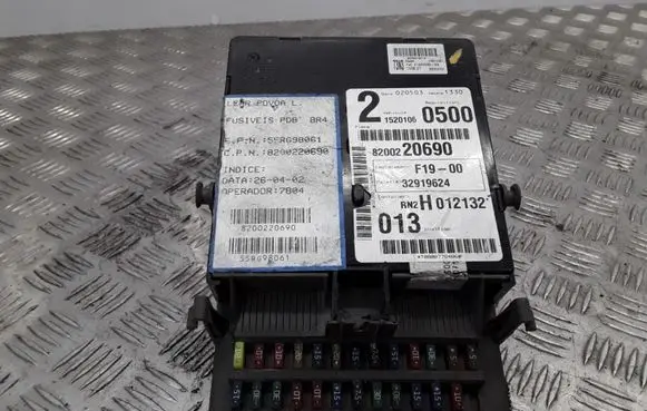 Renault Laguna II Fuse module 518002217 8200220690 32919624