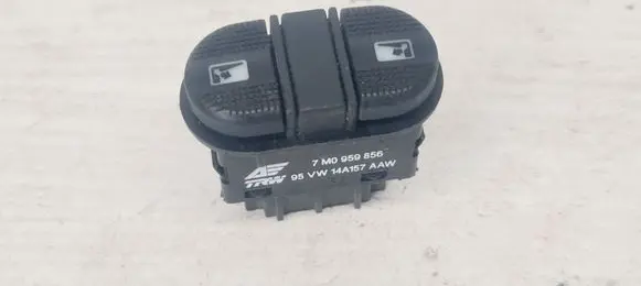 Volkswagen Sharan Electric window control switch 7M0959856 95VW14A157AAW