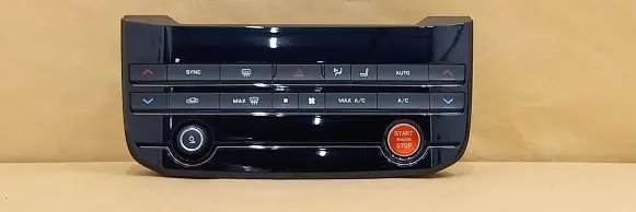 Jaguar XE Climate control unit GX6318C858GE 160429A0474X