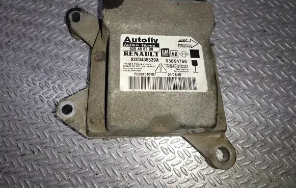 Renault Trafic II (X83) Airbag control unit/module 8200435339A 93854786