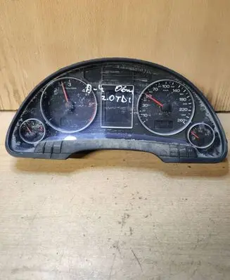 Audi A4 S4 B7 8E 8H Speedometer (instrument cluster) 8E0920901C 0263626090 0471000360