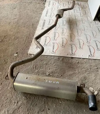BMW 1 F20 F21 Muffler/silencer 7616703 14097610