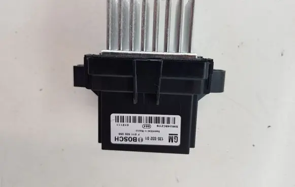 Opel Meriva B Heater blower motor/fan resistor 13503201