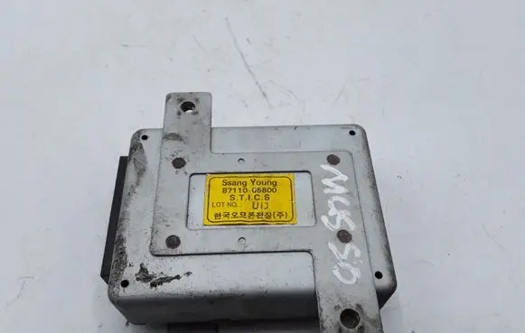 SsangYong Musso Airbag control unit/module 8711005800