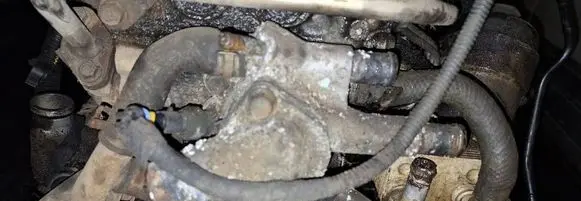Opel Astra G Engine coolant pipe/hose