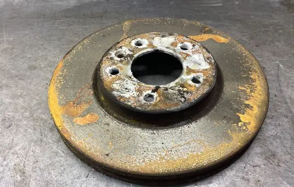 Opel Zafira C Front brake disc