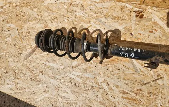 Peugeot 107 Front shock absorber with coil spring