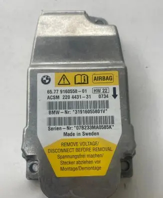 BMW 5 E60 E61 Airbag control unit/module 31916055801V 220443131 9160558