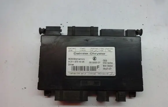 Mercedes-Benz GL X164 Seat control module A2118704926