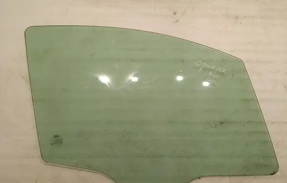 Ford Transit Courier Front door window/glass (coupe) ET76A21410A DOT511M401AS2 43R00098