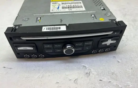 Peugeot 407 Radio/CD/DVD/GPS head unit 96785064 503551370506 20120629