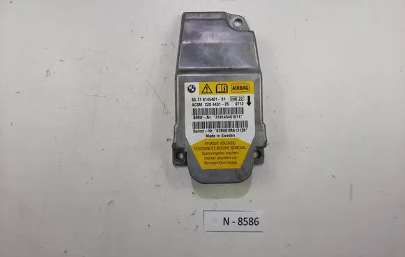 BMW 5 E60 E61 Airbag control unit/module 9145401
