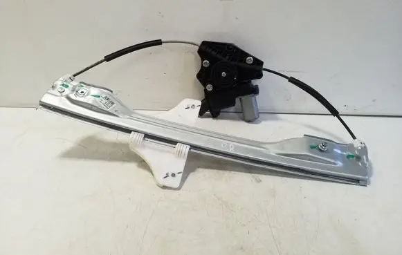Front door window regulator with motor
