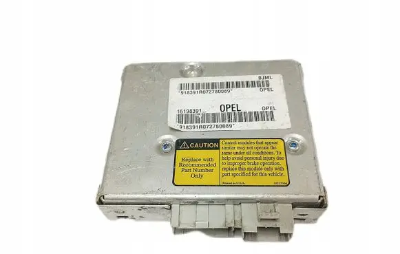 Opel Sintra Engine control unit/module 16198391