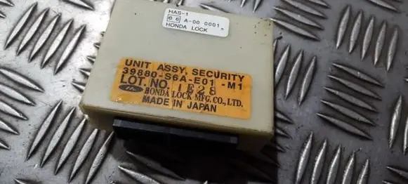 Honda Stream Alarm control unit/module 39880S6AE01M1 39880-S6A-E01-M1